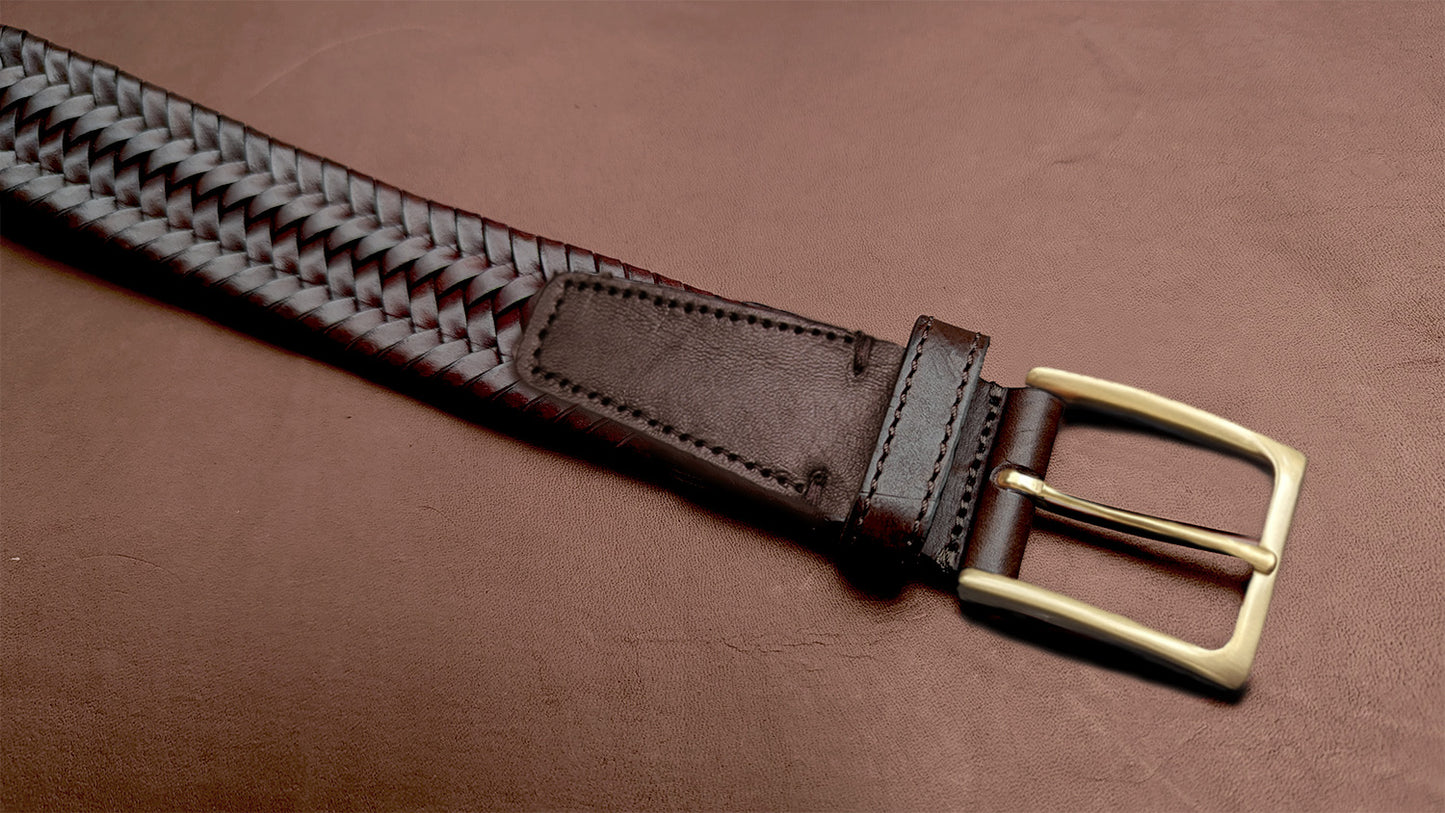 Stile Classico | Italian leather stretch belt