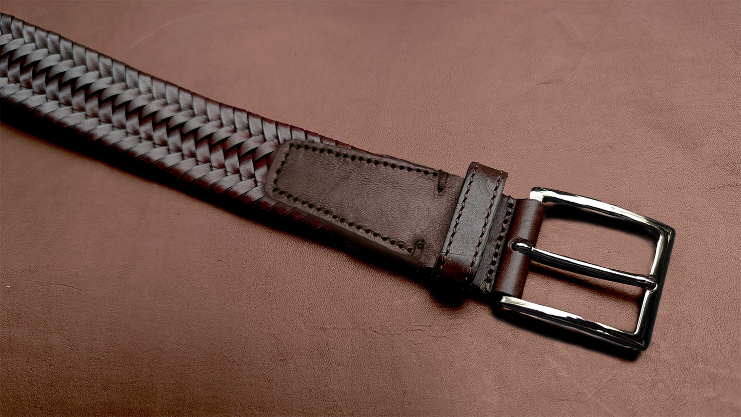 Stile Classico | Italian leather stretch belt