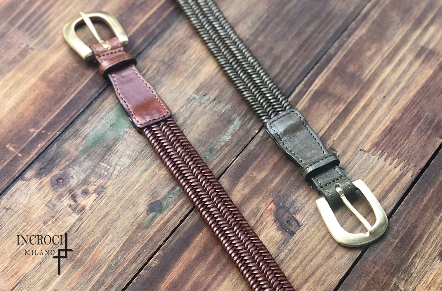 Stil'Donna | Italian leather stretch belt