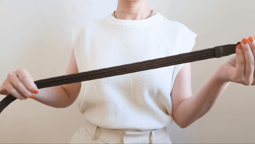 Stil'Donna | Italian leather stretch belt